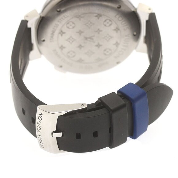 LOUIS VUITTON Tambour Regatta Q102D Chronograph Alarm Quartz Men's Watch_880010 - Picture 3 of 6
